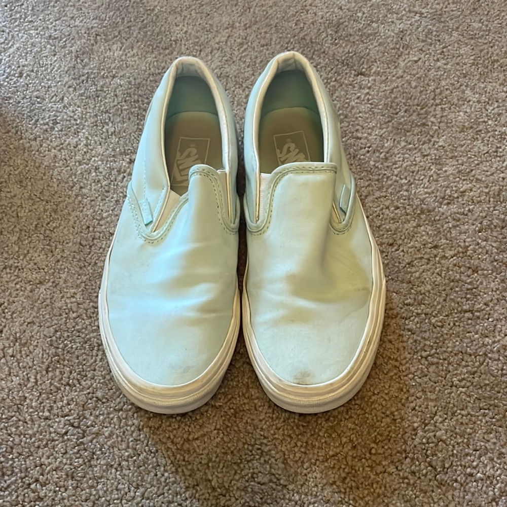 Light blue vans